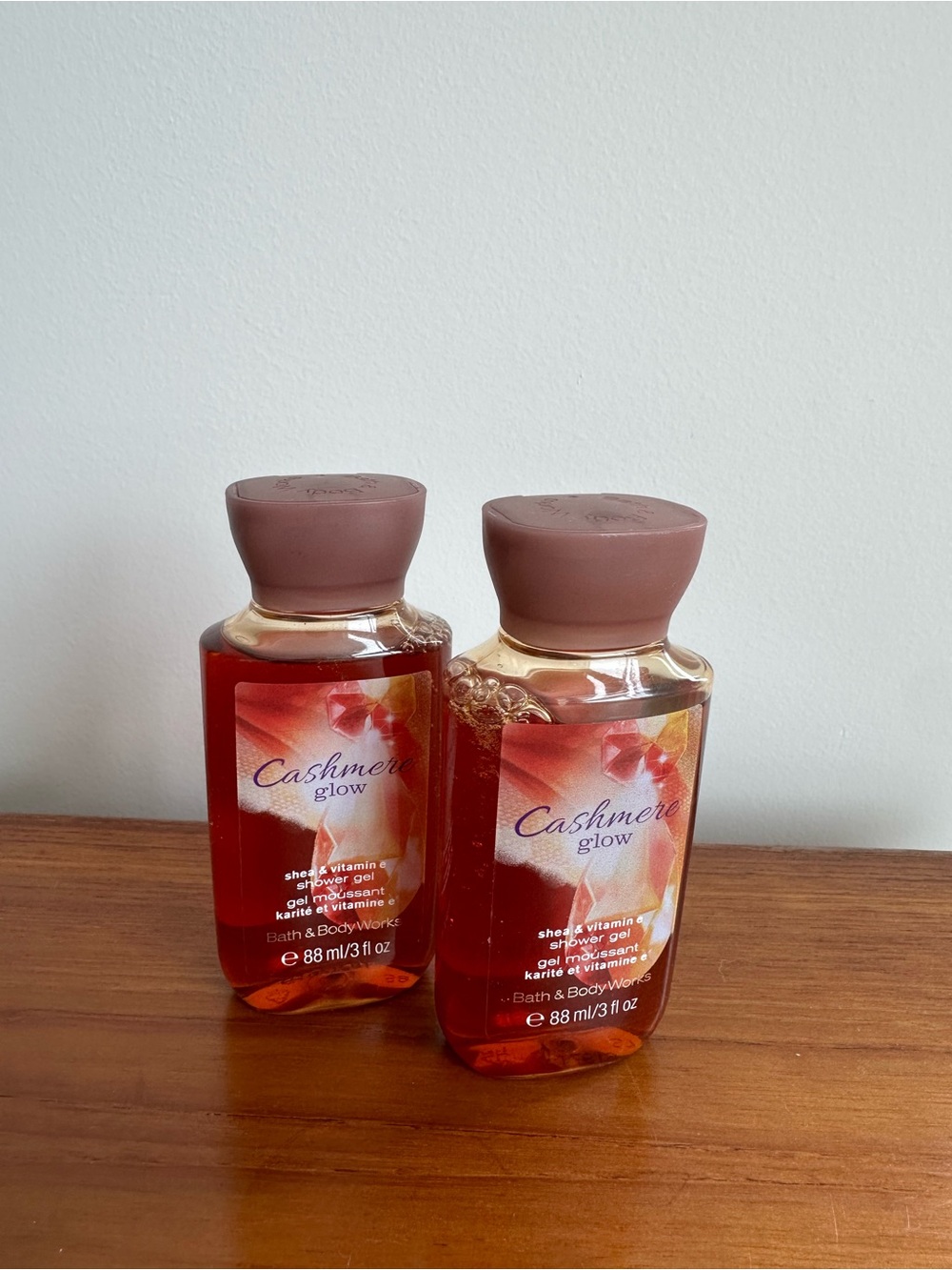 Bath & Body Works “Cashmere Glow” Shower Gel - 2 pack 3 fl oz each- Discontinued
